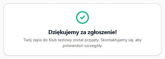 Otrzymane zgłoszenie w wariancie wymagającym akceptacji — rzeczywisty ekran i kontrolowana odpowiedź lokalna; decyzji administratora nie wykonano
