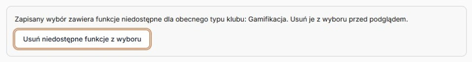 Starszy wybór Gamifikacji w klubie strzeleckim i przycisk uporządkowania ankiety