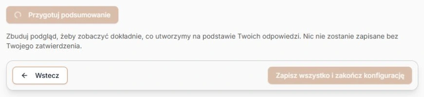 Przygotowywanie nowego podsumowania bez dostępu do starej listy