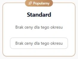 Brak ceny w wybranym okresie blokuje wybór planu.