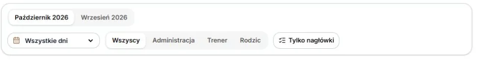 Miesiąc, data wydania, odbiorcy i długość opisów