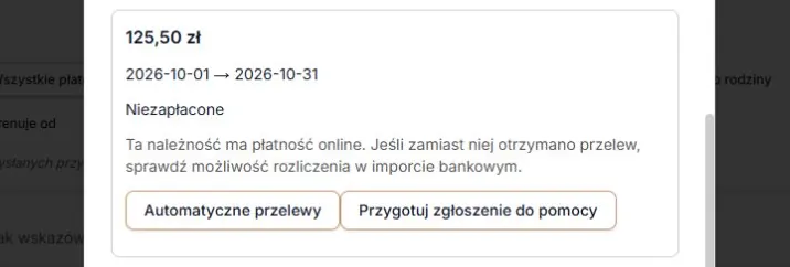 Należność online — właściwa ścieżka rozliczenia bez ręcznych przycisków