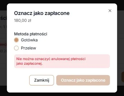 Anulowanie należności zatrzymuje jej późniejsze potwierdzenie