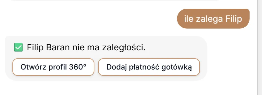 Osoba bez zaległości