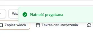 Płatność przypisana do uczestnika