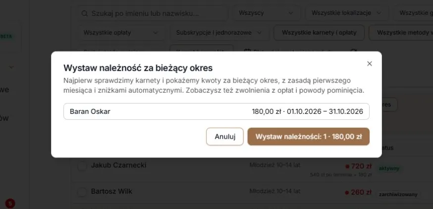 Ponowiona wycena zakończona podglądem kwoty