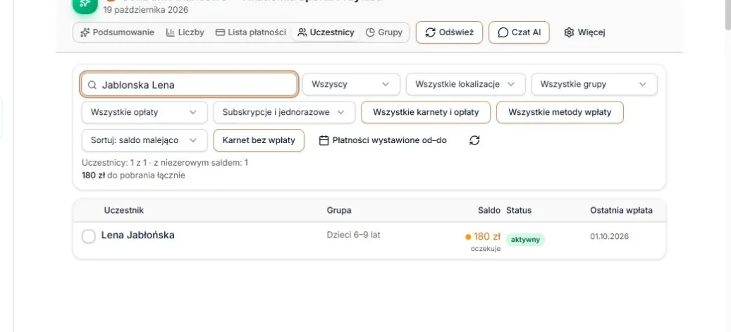 Wyszukiwanie bez polskich znaków i w innej kolejności