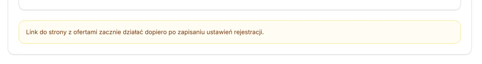 Przypomnienie o zapisie