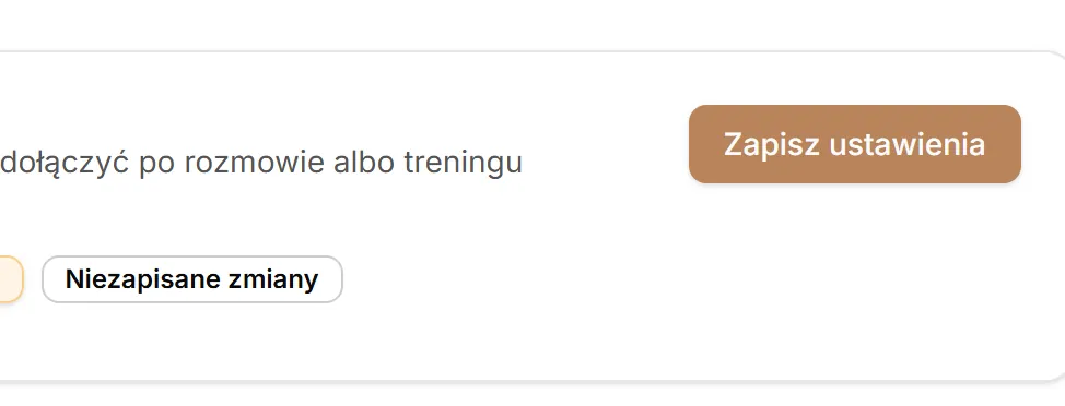 Niezapisane zmiany